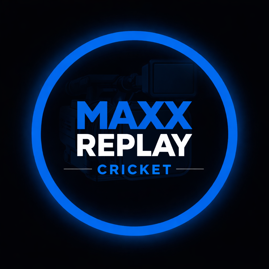 MAXXReplay Cricket Logo